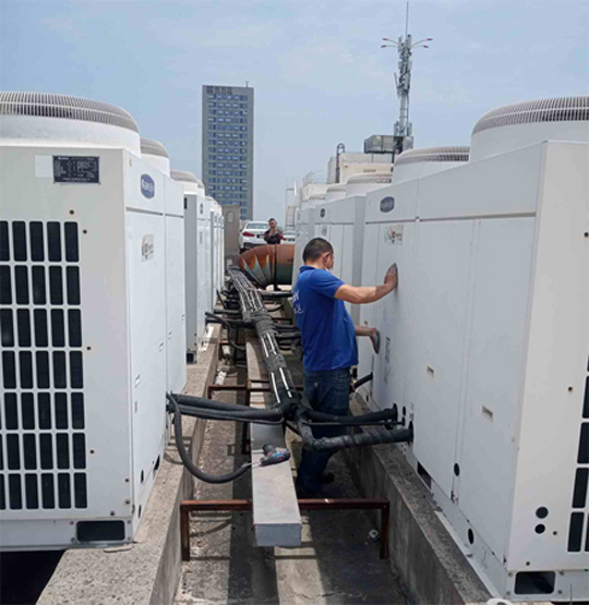 沽源中央空调制热和不制冷系统维修方法